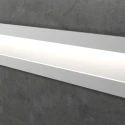 Светодиодный прямоугольный длинный встраиваемый в стену светильник